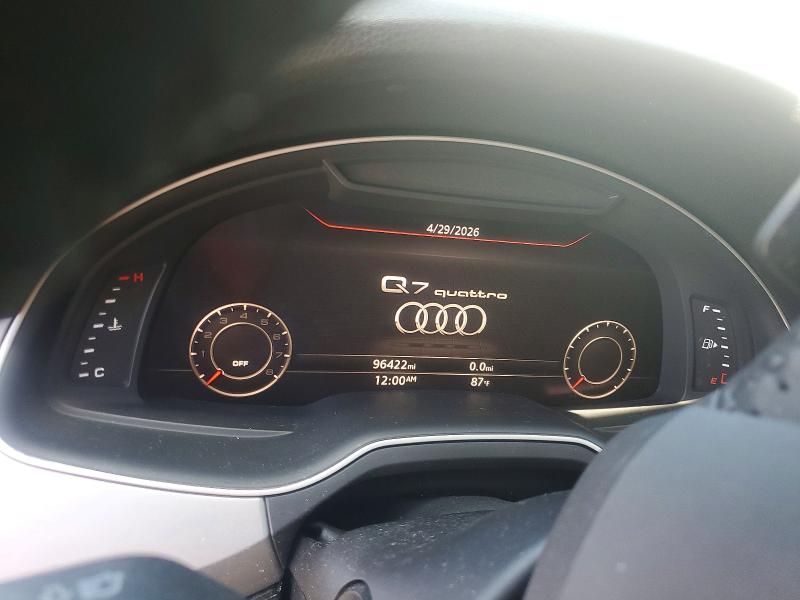 2017 Audi Q7 მანქანა იყიდება აუქციონზე, vin: WA1LHAF77HD037948, აუქციონის ნომერი: 53967036