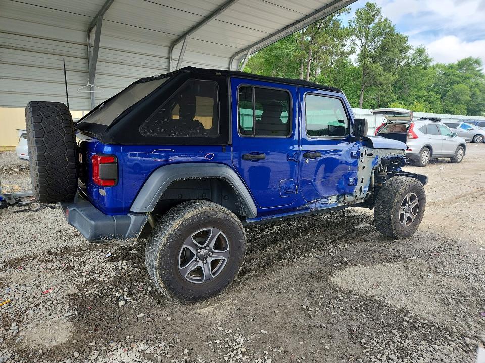 55037036 :رقم المزاد ، 1C4HJXDN9JW206253 vin ، 2018 Jeep Wrangler Unlimited مزاد بيع