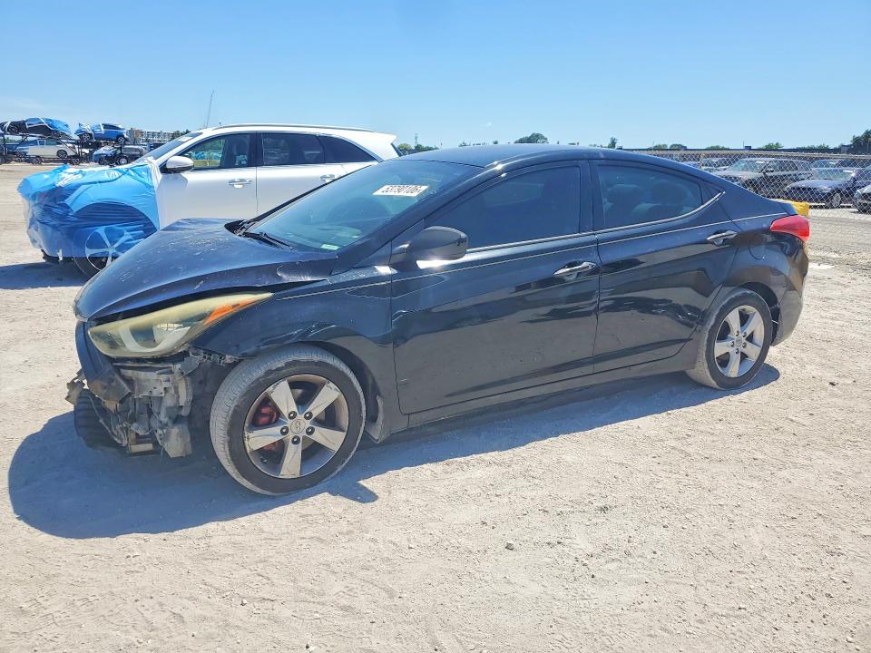 53790106 :رقم المزاد ، 5NPDH4AE1DH414599 vin ، 2013 Hyundai Elantra مزاد بيع