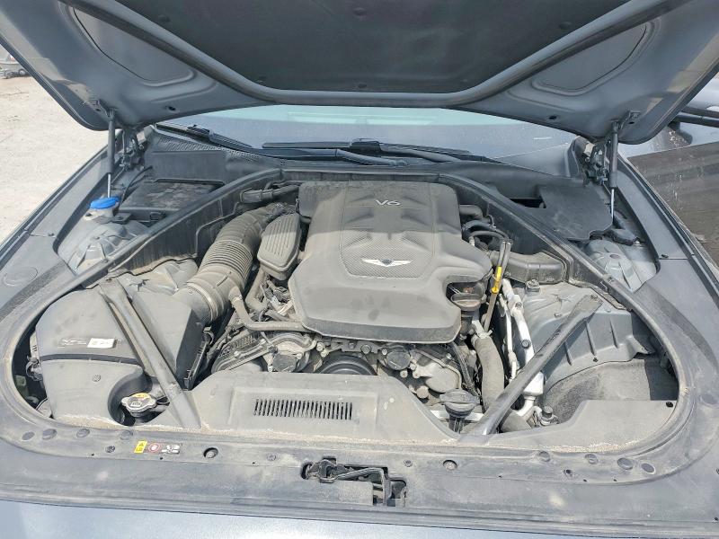 2019 Genesis G80 მანქანა იყიდება აუქციონზე, vin: KMTFN4JE9KU320640, აუქციონის ნომერი: 53429446