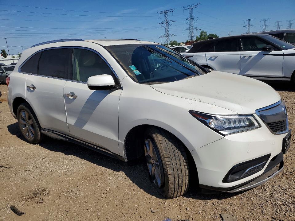 55030756 :رقم المزاد ، 5FRYD4H96GB019244 vin ، 2016 Acura Mdx مزاد بيع