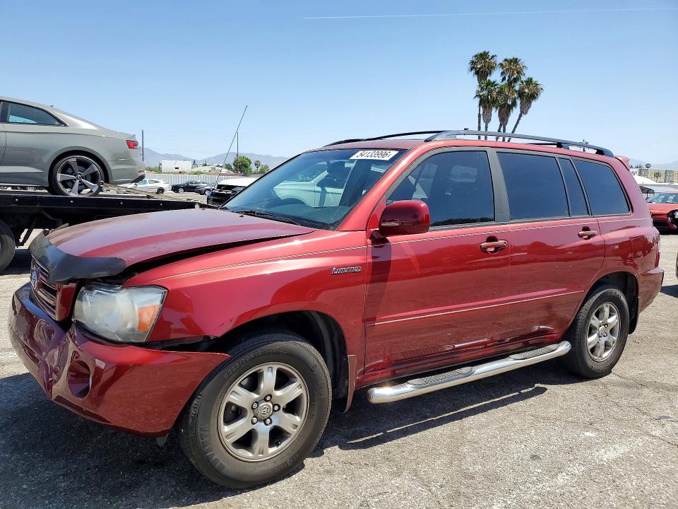 Продажа на аукционе авто 2007 Toyota Highlander, vin: JTEGP21A070132078, номер лота: 54133996