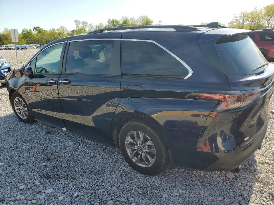 52829776 :رقم المزاد ، 5TDYSKFCXRS126757 vin ، 2024 Toyota Sienna مزاد بيع