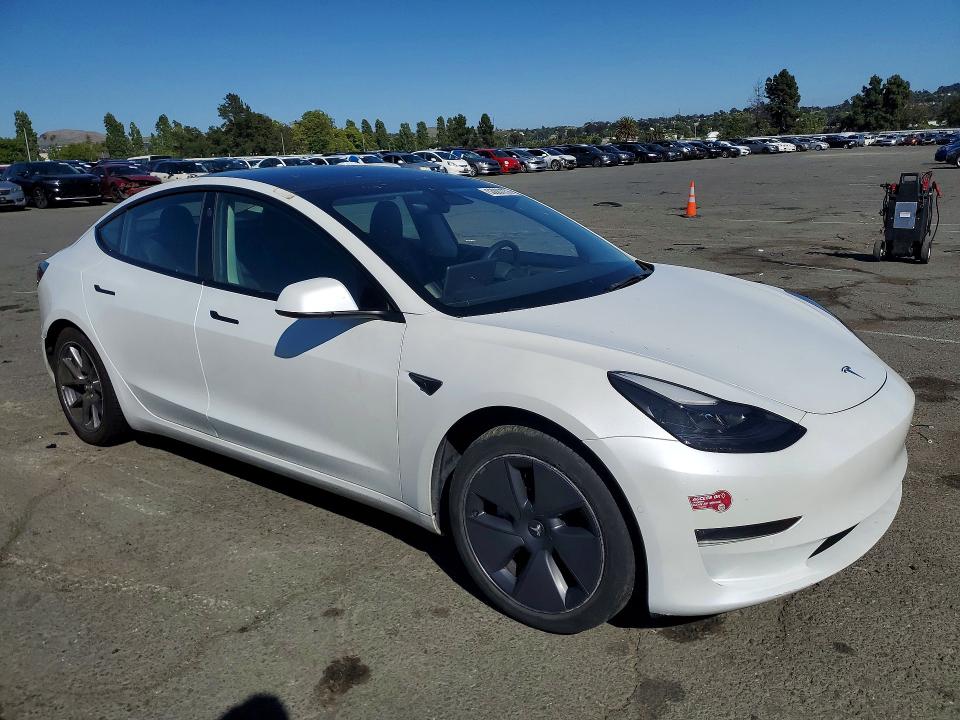 Продажа на аукционе авто 2022 Tesla Model 3, vin: 5YJ3E1EB3NF344655, номер лота: 53067236