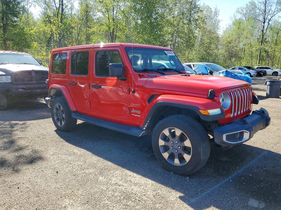 Auction sale of the 2018 Jeep Wrangler Unlimited, vin: 1C4HJXEN4JW196066, lot number: 53994636
