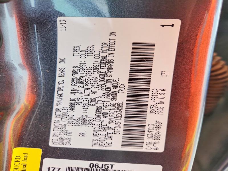 2014 Toyota Tundra მანქანა იყიდება აუქციონზე, vin: 5TFDW5F13EX345051, აუქციონის ნომერი: 52261236