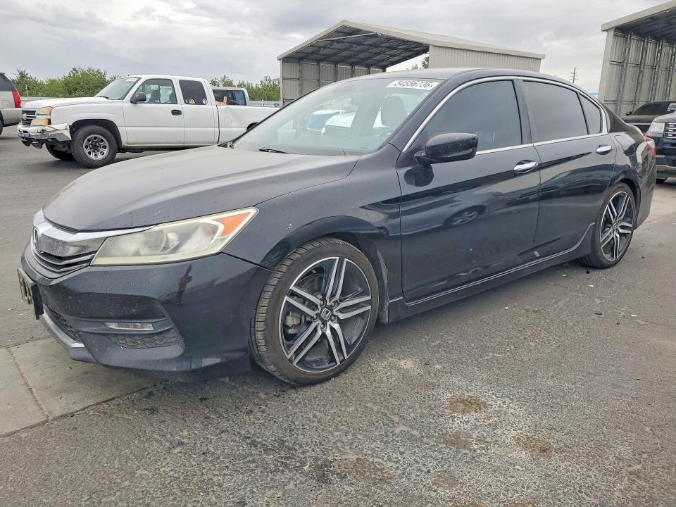 54556736 :رقم المزاد ، 1HGCR2F55GA231919 vin ، 2016 Honda Accord مزاد بيع