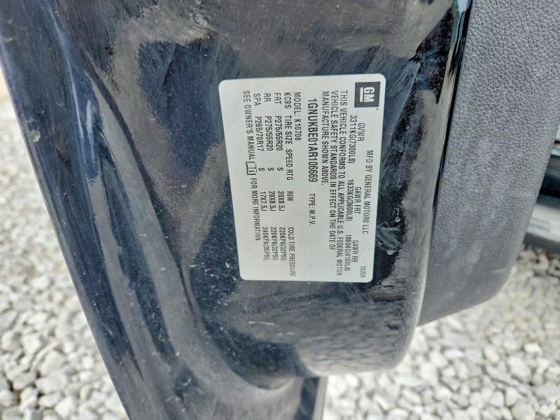 Продаж на аукціоні авто 2010 Chevrolet Tahoe, vin: 1GNUKBE01AR106669, номер лоту: 53434786