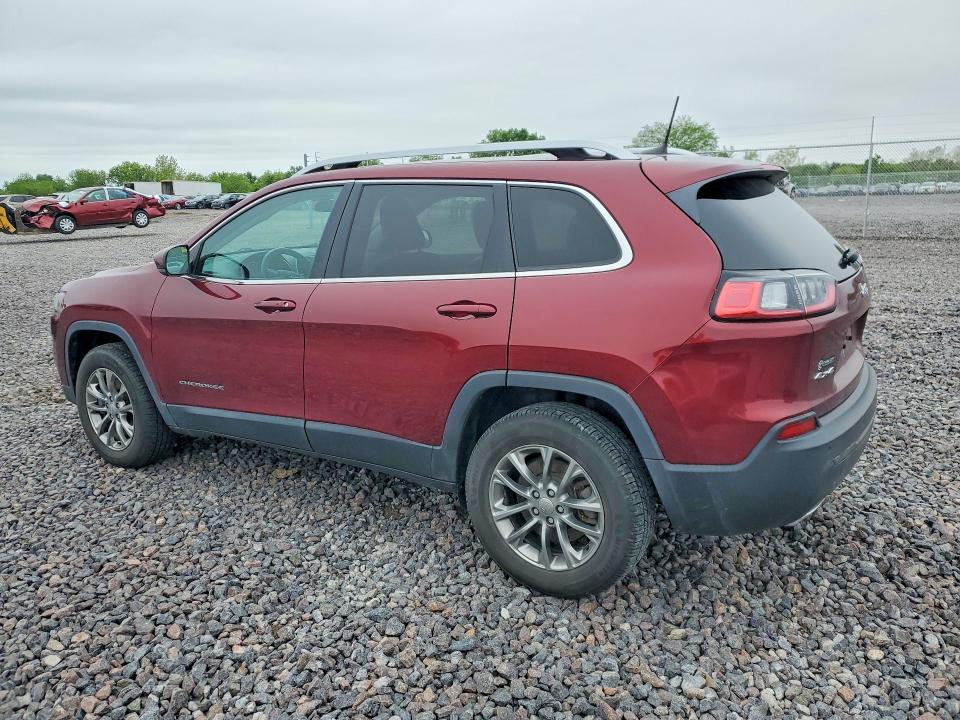 53750136 :رقم المزاد ، 1C4PJMLX1KD433169 vin ، 2019 Jeep Cherokee مزاد بيع