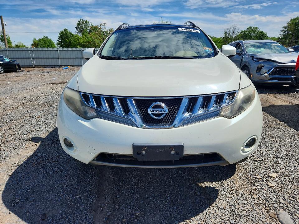 2010 Nissan Murano მანქანა იყიდება აუქციონზე, vin: JN8AZ1MW8AW101241, აუქციონის ნომერი: 55095266