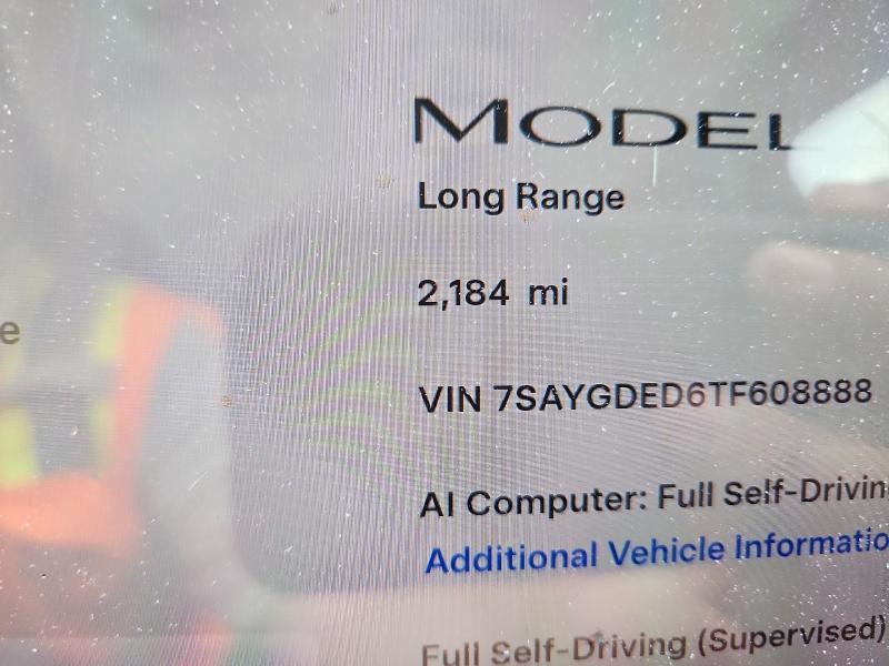 Продаж на аукціоні авто 2026 Tesla Model Y, vin: 7SAYGDED6TF608888, номер лоту: 53736456