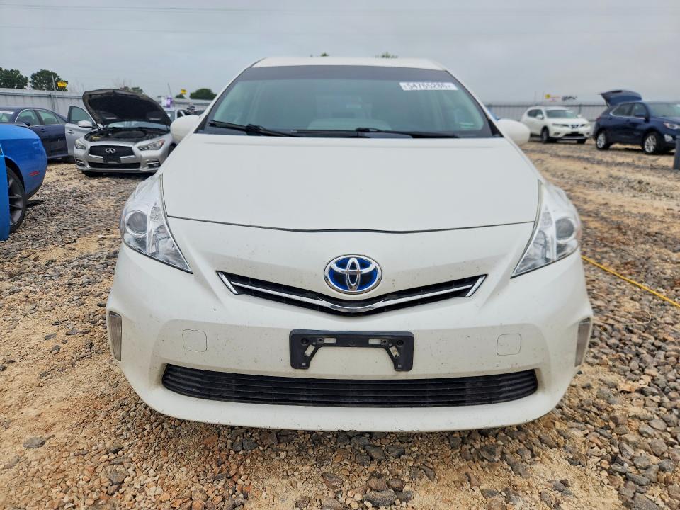 54765286 :رقم المزاد ، JTDZN3EU5C3016784 vin ، 2012 Toyota Prius V مزاد بيع