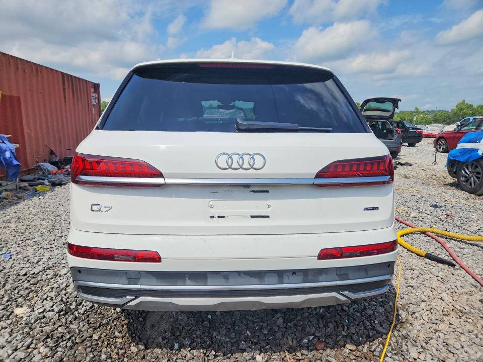 2021 Audi Q7 მანქანა იყიდება აუქციონზე, vin: WA1LXAF72MD014221, აუქციონის ნომერი: 53798376
