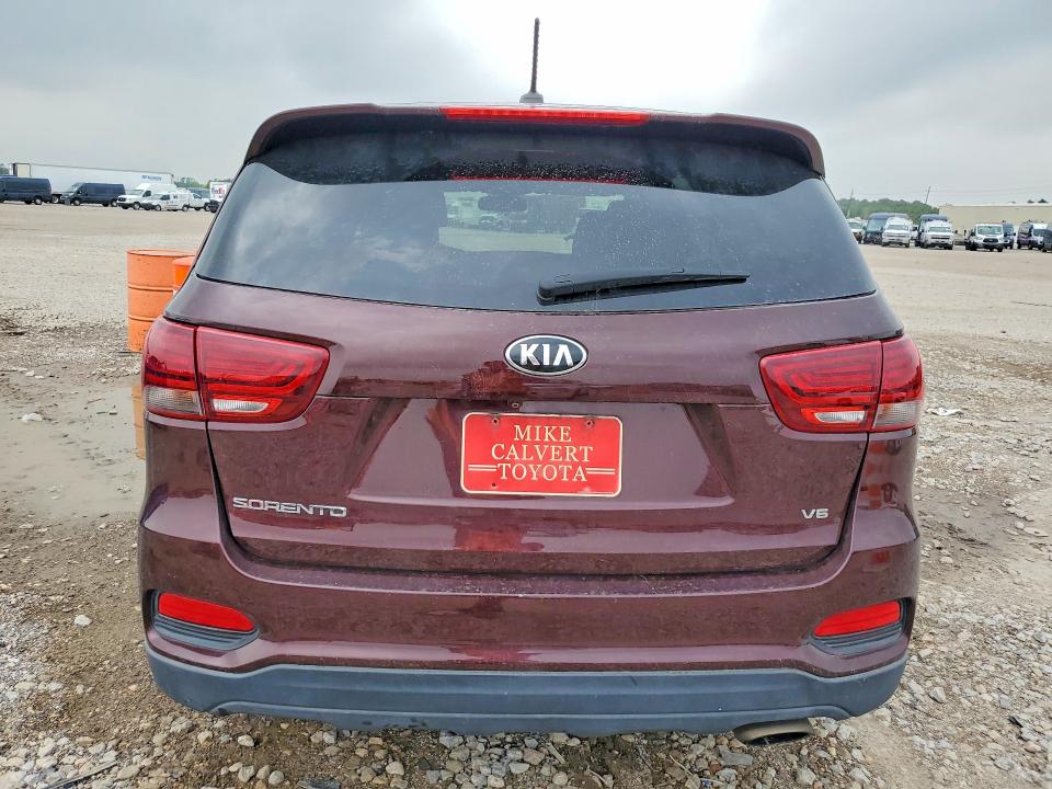 52433756 :رقم المزاد ، 5XYPGDA57LG680814 vin ، 2020 Kia Sorento مزاد بيع