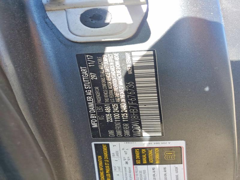 Продаж на аукціоні авто 2018 Mercedes-benz C, vin: WDDWJ8HB7JF676736, номер лоту: 53094646
