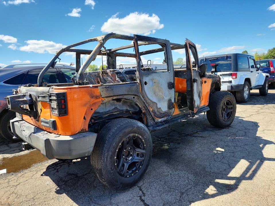 2013 Jeep Wrangler Unlimited მანქანა იყიდება აუქციონზე, vin: 1C4BJWEG4DL510323, აუქციონის ნომერი: 52655336