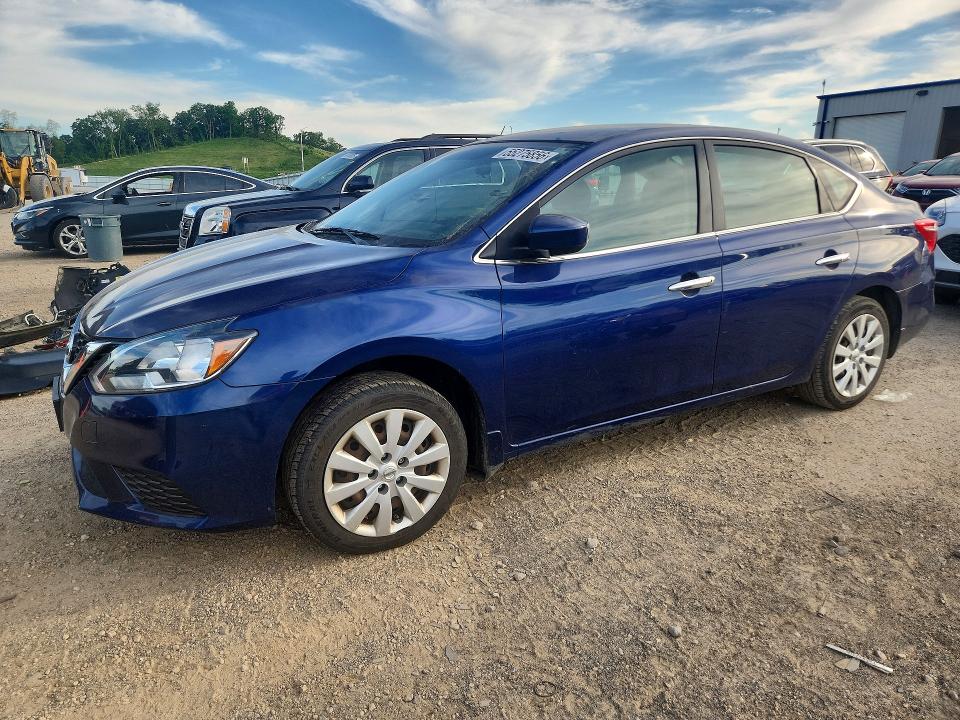 2016 Nissan Sentra მანქანა იყიდება აუქციონზე, vin: 3N1AB7AP1GY284535, აუქციონის ნომერი: 55275856