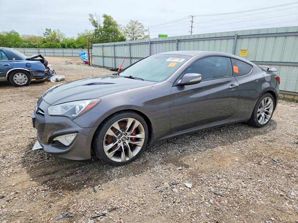 2013 Hyundai Genesis Coupe მანქანა იყიდება აუქციონზე, vin: KMHHU6KJ1DU096893, აუქციონის ნომერი: 54831746