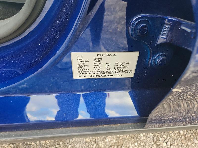 Продаж на аукціоні авто 2023 Tesla Model Y, vin: 7SAYGDEE0PA207882, номер лоту: 52139586