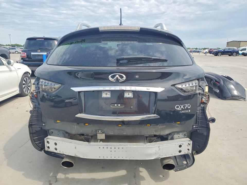 2017 Infiniti Qx70 მანქანა იყიდება აუქციონზე, vin: JN8CS1MU5HM140452, აუქციონის ნომერი: 53748296