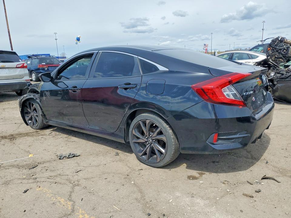 Продажа на аукционе авто 2020 Honda Civic, vin: 19XFC2F89LE009754, номер лота: 52571206