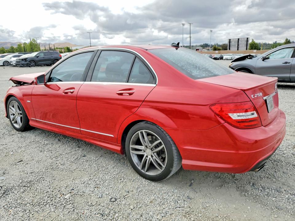 Aukcja sprzedaży 2012 Mercedes-benz C, vin: WDDGF4HB9CR206904, numer aukcji: 52264216