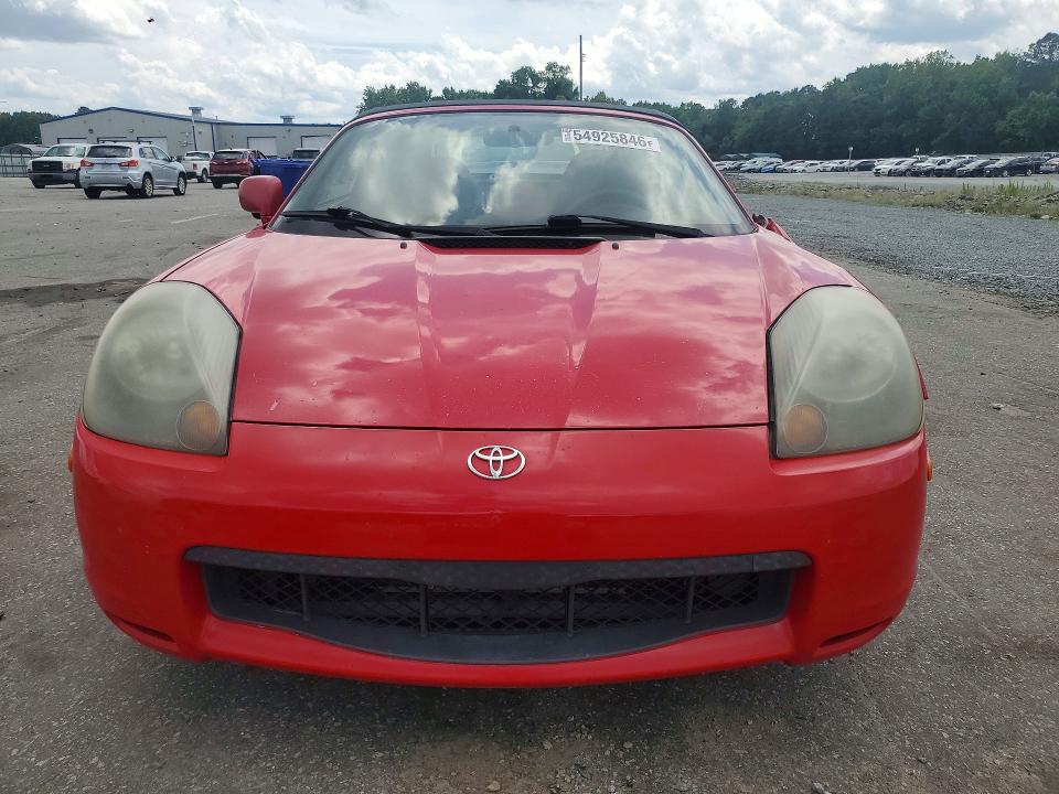 2002 Toyota Mr2 მანქანა იყიდება აუქციონზე, vin: JTDFR320720050248, აუქციონის ნომერი: 54925846