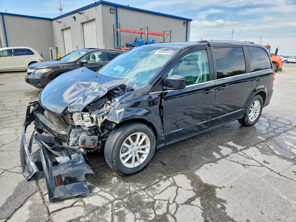 2018 Dodge Grand Caravan მანქანა იყიდება აუქციონზე, vin: 2C4RDGCG0JR240542, აუქციონის ნომერი: 53894946