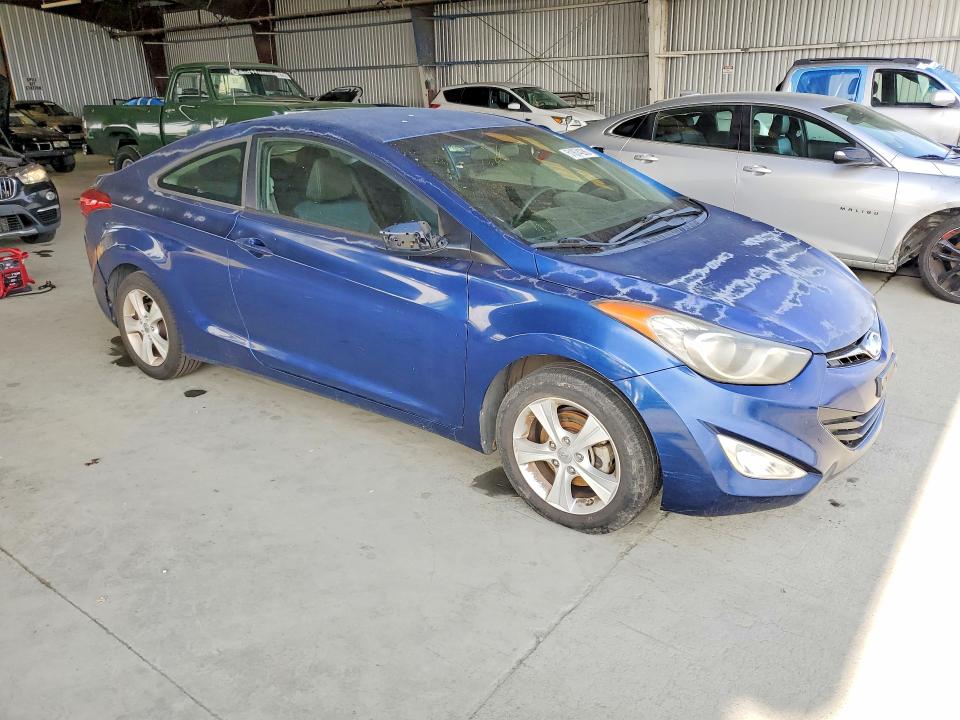 2013 Hyundai Elantra Coupe მანქანა იყიდება აუქციონზე, vin: KMHDH6AE6DU001073, აუქციონის ნომერი: 51874286
