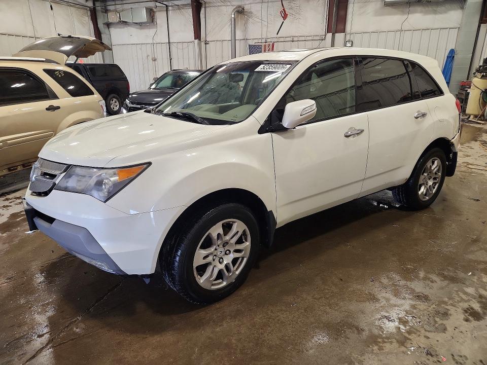 52359006 :رقم المزاد ، 2HNYD28499H516077 vin ، 2009 Acura Mdx مزاد بيع