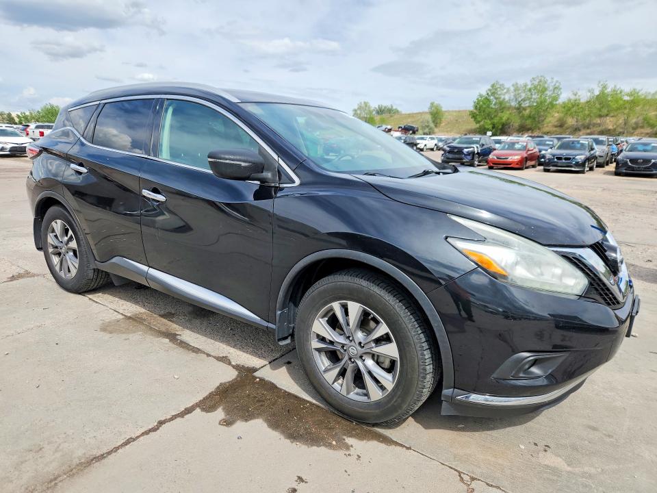 54498816 :رقم المزاد ، 5N1AZ2MH9FN232271 vin ، 2015 Nissan Murano مزاد بيع