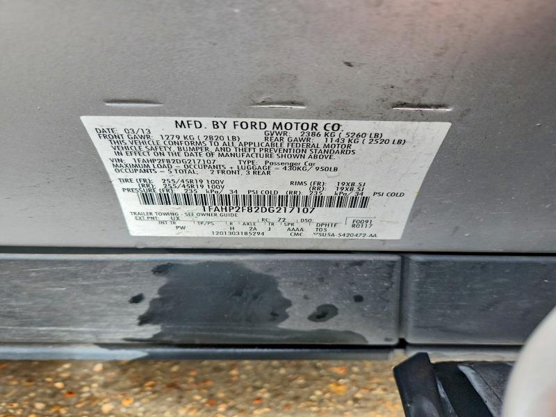 Продажа на аукционе авто 2013 Ford Taurus, vin: 1FAHP2F82DG217107, номер лота: 54305036