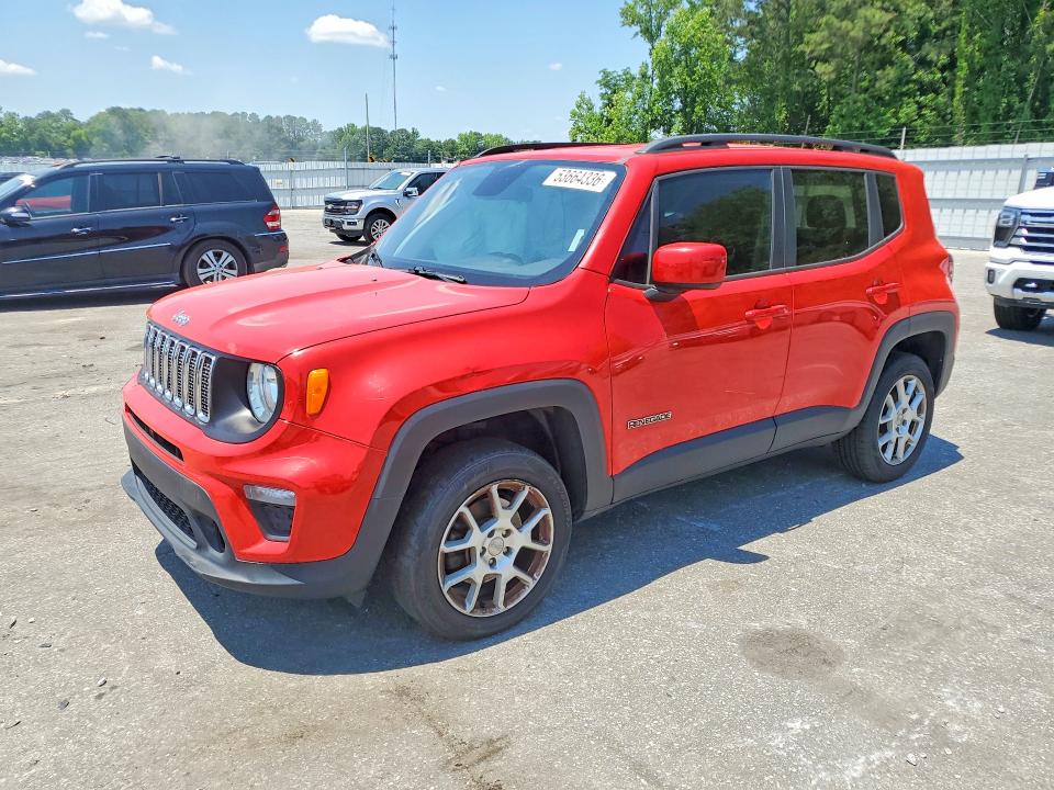 Aukcja sprzedaży 2019 Jeep Renegade, vin: ZACNJBBB0KPK72507, numer aukcji: 53664336