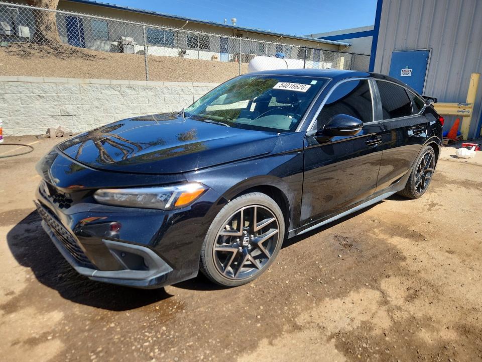 54016626 :رقم المزاد ، 19XFL1H8XNE009126 vin ، 2022 Honda Civic مزاد بيع