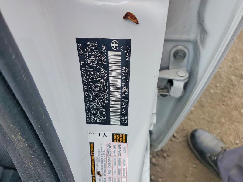 54749816 :رقم المزاد ، JTDADABUXR3018869 vin ، 2024 Toyota Prius مزاد بيع