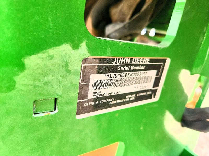 Продажа на аукционе авто 2024 John Deere 260b, vin: 1LV0260BKN0063193, номер лота: 53755496