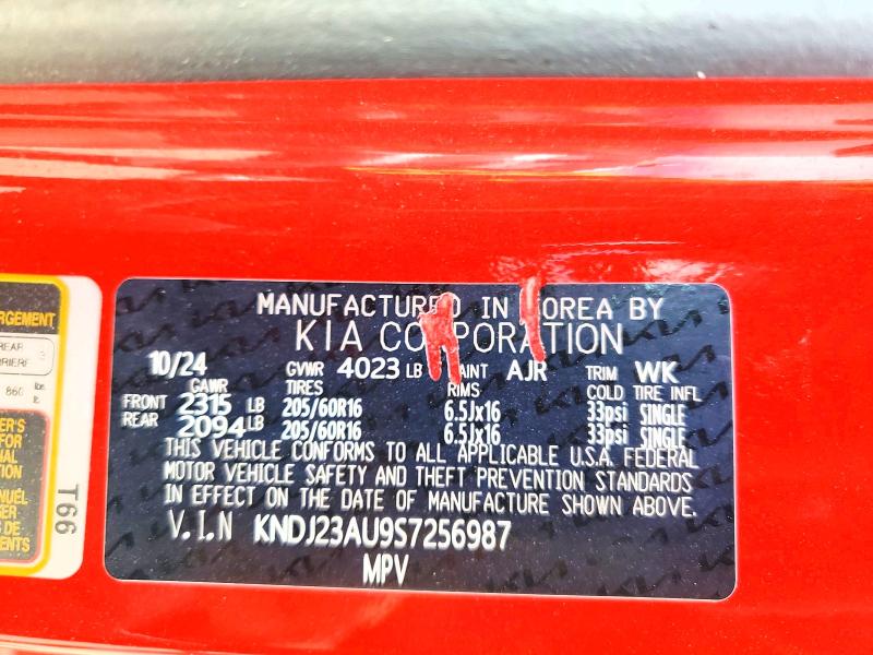 Продаж на аукціоні авто 2025 Kia Soul, vin: KNDJ23AU9S7256987, номер лоту: 52267506