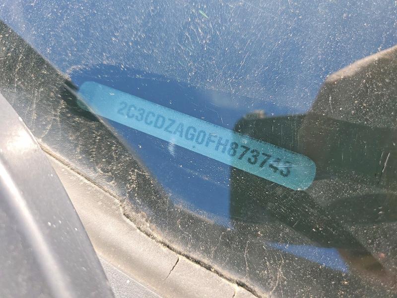 52162346 :رقم المزاد ، 2C3CDZAG0FH873743 vin ، 2015 Dodge Challenger مزاد بيع