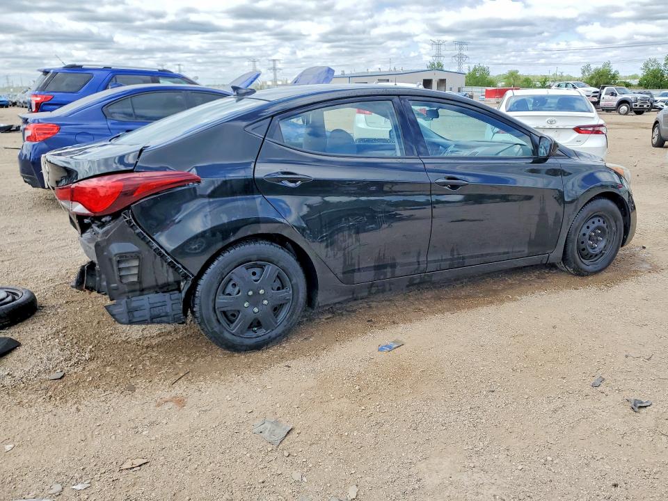 2016 Hyundai Elantra მანქანა იყიდება აუქციონზე, vin: 5NPDH4AE4GH756374, აუქციონის ნომერი: 54184166