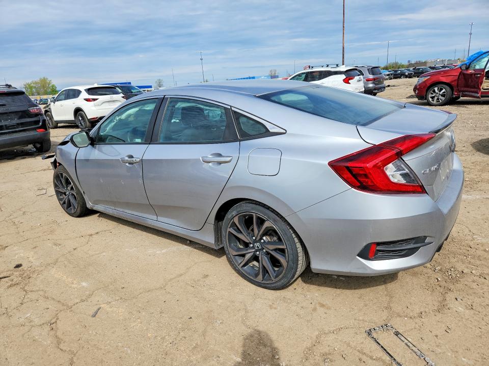 Продаж на аукціоні авто 2020 Honda Civic, vin: 2HGFC2F84LH533142, номер лоту: 53700656