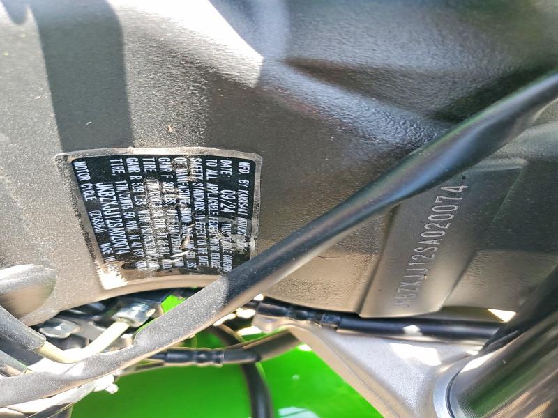 Продажа на аукционе авто 2025 Kawasaki Zx636, vin: JKBZXJJ12SA020074, номер лота: 52219856