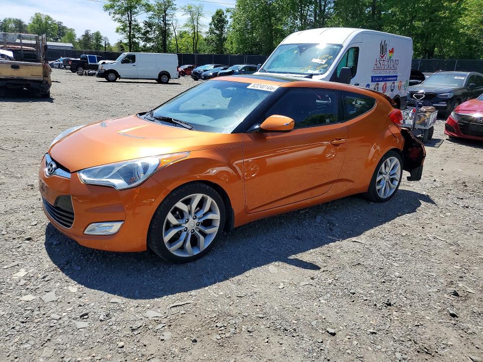 Продаж на аукціоні авто 2013 Hyundai Veloster, vin: KMHTC6AD0DU134932, номер лоту: 52240106