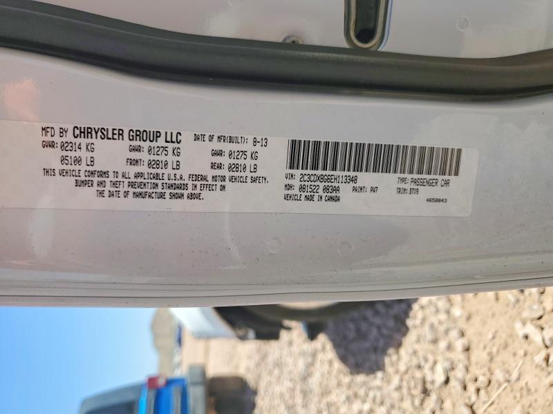 53069156 :رقم المزاد ، 2C3CDXBG6EH113348 vin ، 2014 Dodge Charger مزاد بيع
