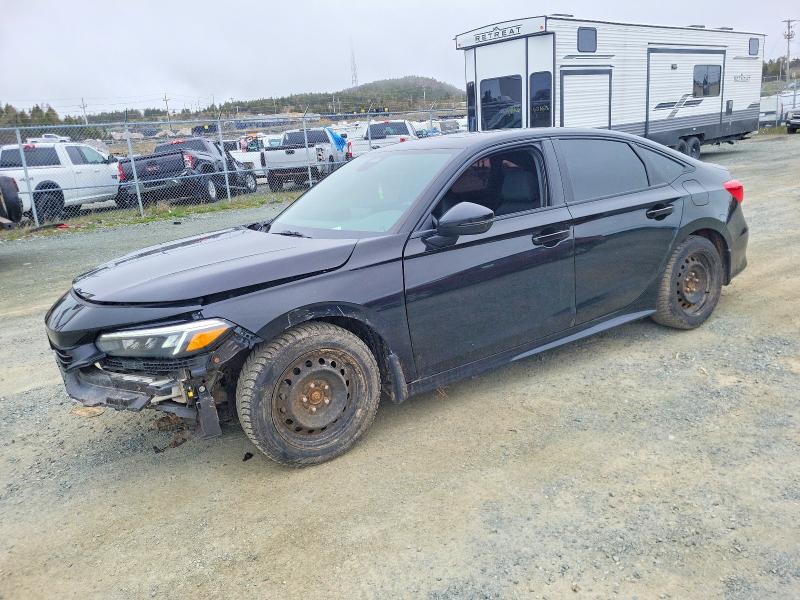 53621796 :رقم المزاد ، 2HGFE2F59NH127280 vin ، 2022 Honda Civic مزاد بيع