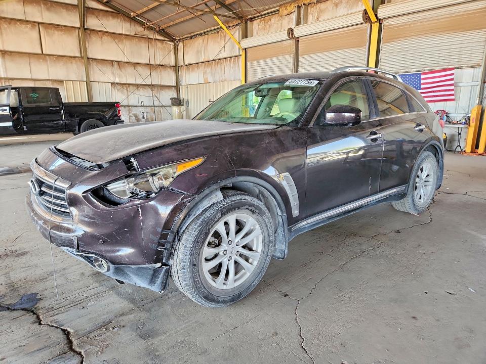 2012 Infiniti Fx35 მანქანა იყიდება აუქციონზე, vin: JN8AS1MU1CM120831, აუქციონის ნომერი: 54727756