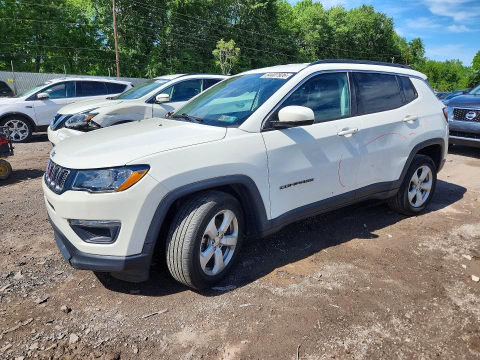 Aukcja sprzedaży 2019 Jeep Compass, vin: 3C4NJDBB2KT801205, numer aukcji: 54407926