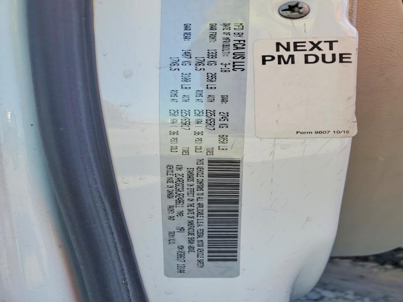 2018 Dodge Grand Caravan მანქანა იყიდება აუქციონზე, vin: 2C4RDGCG0JR248611, აუქციონის ნომერი: 53641846