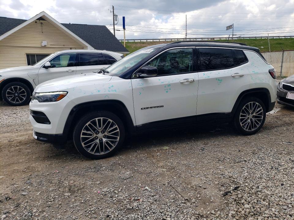 Продаж на аукціоні авто 2022 Jeep Compass, vin: 3C4NJDCB3NT161413, номер лоту: 52509036