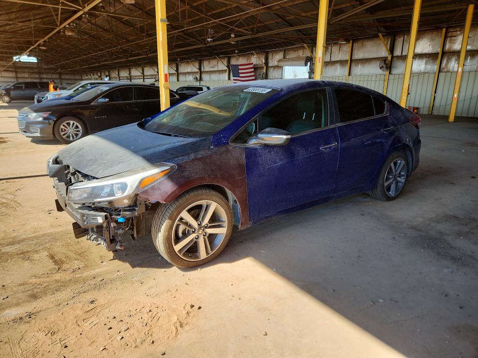 53555156 :رقم المزاد ، 3KPFL4A87HE107935 vin ، 2017 Kia Forte مزاد بيع