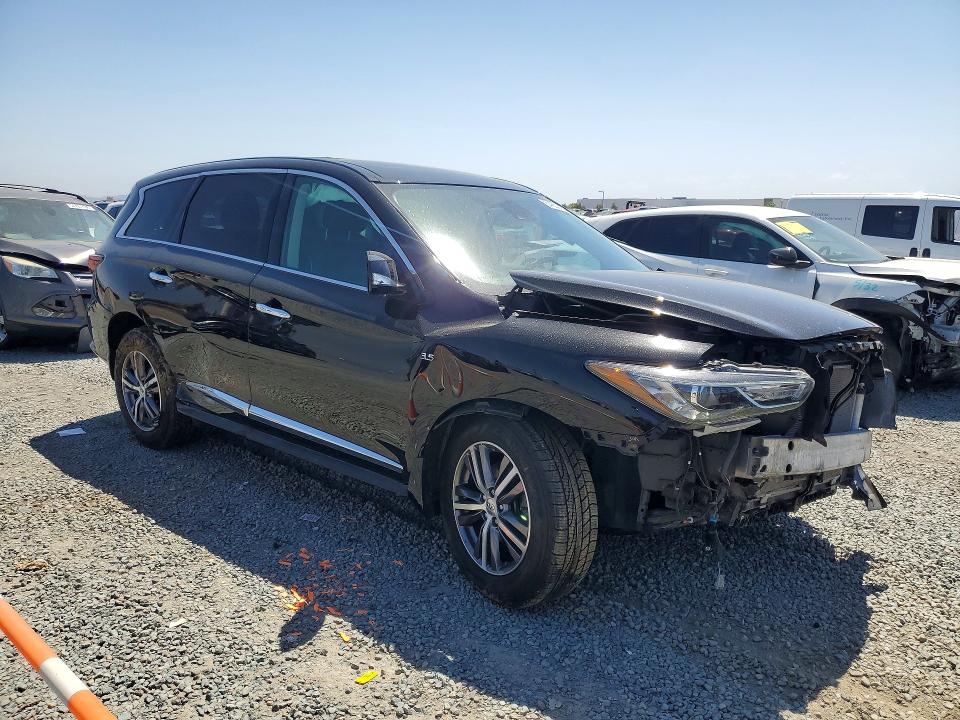 54852766 :رقم المزاد ، 5N1DL0MM2LC536260 vin ، 2020 Infiniti Qx60 مزاد بيع